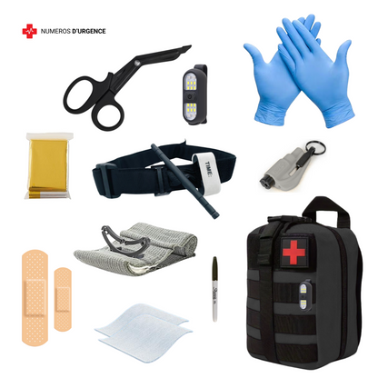Kit Safe Trip – Kit de Premiers Secours d'Urgence